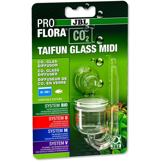 JBL PROFLORA Taifun glas midi - CO2 diffusor