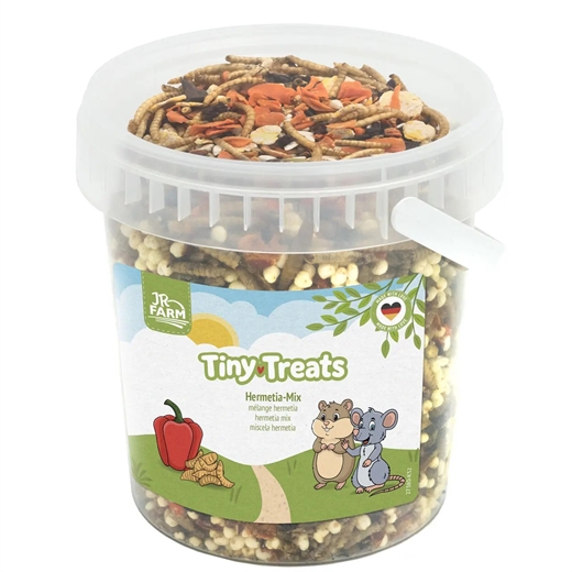 JR Farm Tiny Treats Hermetia-Mix 200g gnaver godbidder