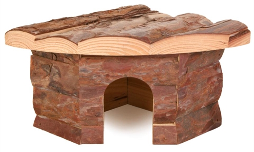 Jesper hjørnehus hamster mus - S - 21x10x15_15 cm