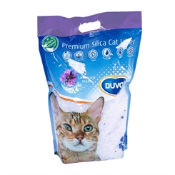 Silica cat litter 5 liter - silikat kattegrus med lavendel