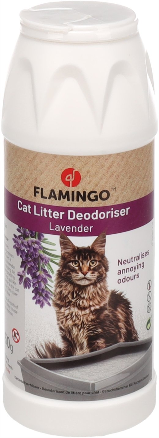 Kattesand deodorizer - frisk lavendel duft