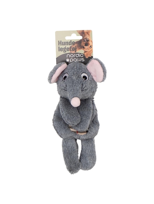 Knitre Mus 20cm Legetøj - Nordic Paws 