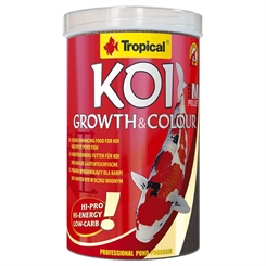 Koi growth & colour pillet M - 1000ml 320g - Tropical 
