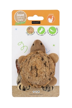 Kork skildpadde - kattelegetøj