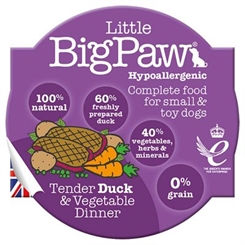 Little BigPaw And 85 gram - Vådfoder til hund - Outlet