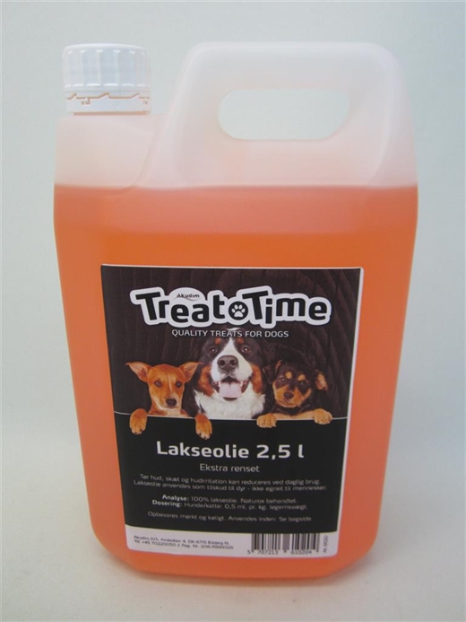 Lakseolie 2500ml Omega 3 & 6