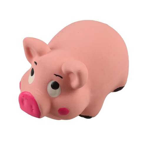 Latex innocent pig Pink 6,5 cm