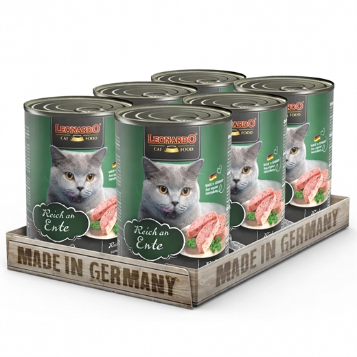 Leonardo Quality Selection Rich in Duck 6x400g kattemad