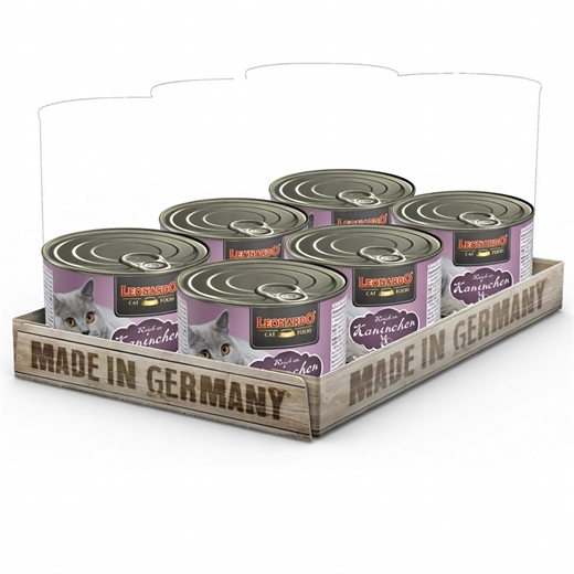 Leonardo Quality Selection Rich in Rabbit 6x200g kattemad