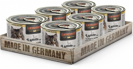 Leonardo Superior Selection Lamb with Poultry & Pumkin 6x200g kattemad