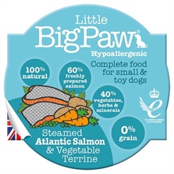 Little BigPaw Atlantisk laks 85 gram - Vådfoder til hund