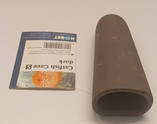 Mallehule S rund brun lukket en ende - 3,5x10 cm