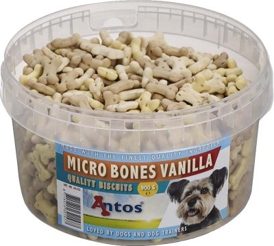 Hundekiks Micro bones vanilla 900 g
