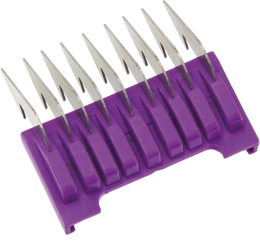 Moser slide-on afstandskam nr 2 6mm til Moser WAHL - Lilla