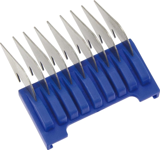 Moser slide-on afstandskam nr 3 10mm til Moser WAHL - Blå