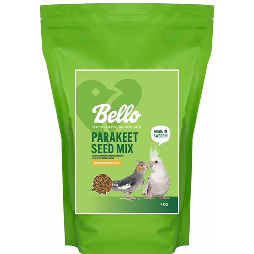 Parakit blanding - Bello Parakeet Seed Mix 4kg