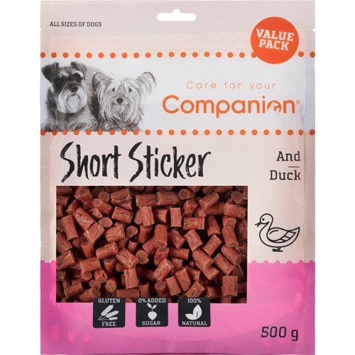 Short Duck stickers 1,5cm - 500g - Companion - godbid til hunde