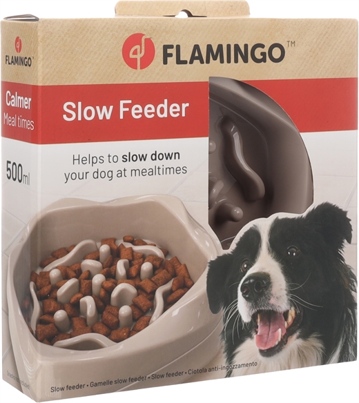 Slow feeder nambo - Taupe 500ml