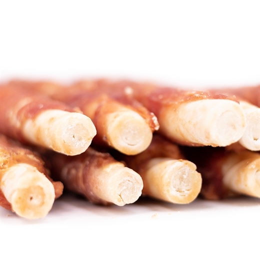 Snack\'it Rawhide tyggepinde med And 20cm 500g