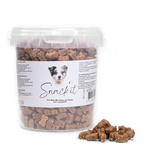 Snack\'it Semi-Moist Mini Bones Struds 500g