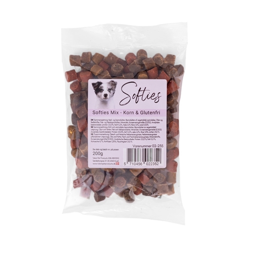 Softies Mix - Korn & Glutenfri 200g