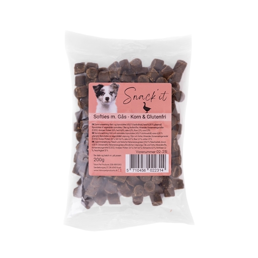 Softies med Gås - Korn & Glutenfri 200g
