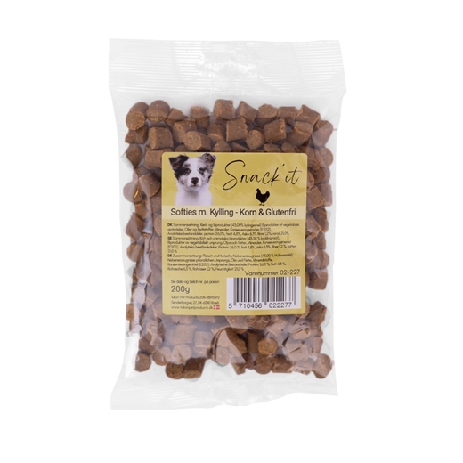 Softies med Kylling - Korn & Glutenfri 200g