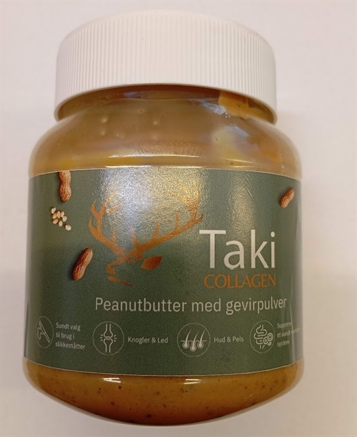 Taki Collagen - Peanutbutter med Gevirpulver 330g