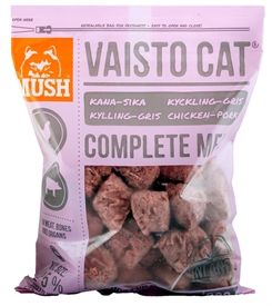 MUSH B.A.R.F. Vaisto ® kat kylling og gris 800g - Pink