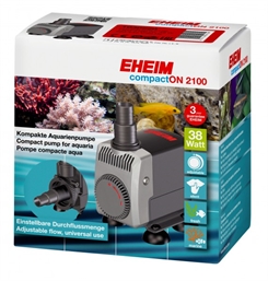 Eheim CompactOn 2100 - cirkulations pumpe - 3/4"-1" studs til 19/27-25/34 slange 
