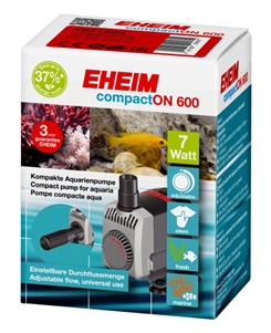 Eheim CompactOn 600 - cirkulations pumpe - 1/2" studs til 12/16 slange 