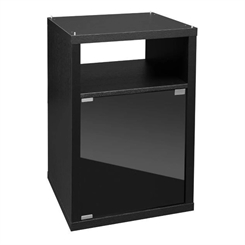 Exo Terra terrarieskab 45 cm i sort med én glaslåge