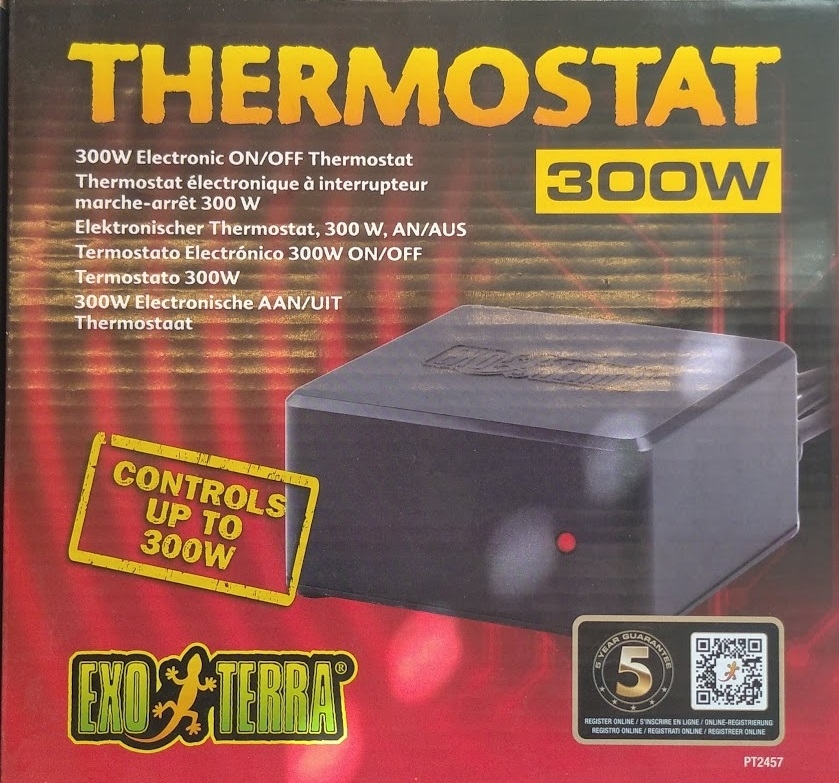 Thermostat max 300w -