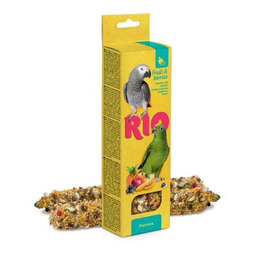 Sticks med frugt og bær til papegøjer - RIO