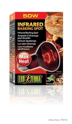 Heat glo Infrarød varmepære 50w E27 til dyr