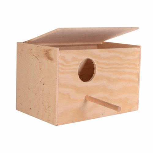 Redekasse til nymfeparakit - 30x20x20 cm