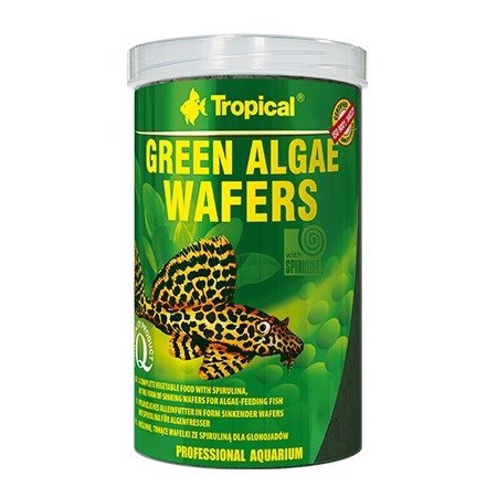  Tropical Green Algae Wafers - 1000 ml 
