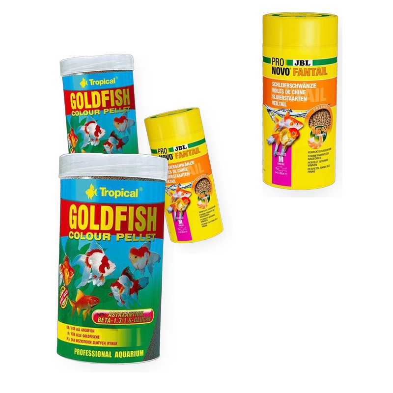 Guldfisk fiskefoder