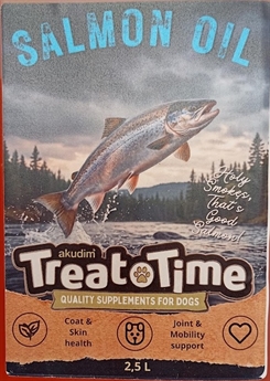 Lakseolie 2500ml Omega 3 & 6