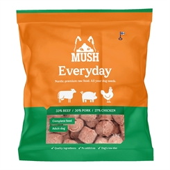 MUSH Everyday Green 3 Kg (Gris Okse Kylling)