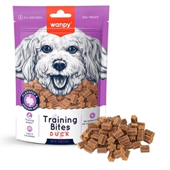 Wanpy Dog Training Bites Duck 100g
